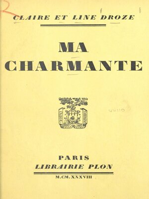 cover image of Ma charmante